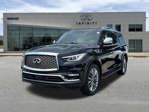 Used 2021 INFINITI QX80 Sensory w/ Cargo Package AWD/4WD image 1