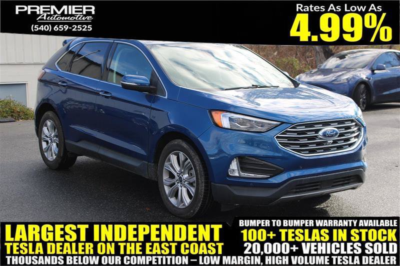 Used 2022 Ford Edge Titanium w/ Equipment Group 301A AWD/4WD image 1