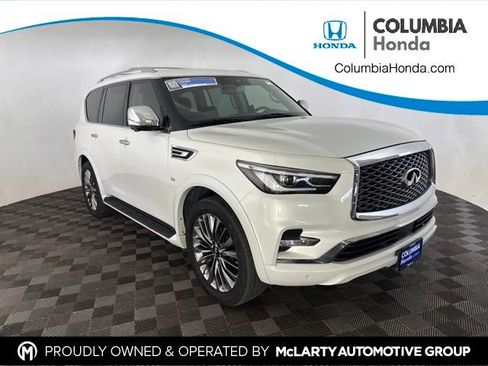 Used 2019 INFINITI QX80 Luxe w/ 22" Wheel Package AWD/4WD image 1