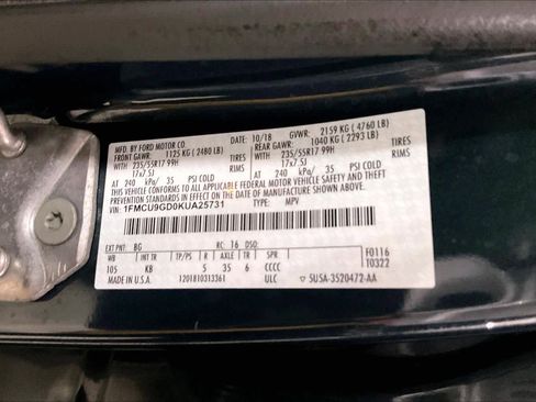 Used 2019 Ford Escape SE AWD/4WD image 34