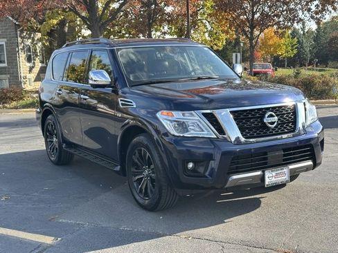Used 2020 Nissan Armada Platinum w/ Captain's Chairs Package image 3