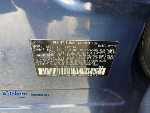 Used 2020 Subaru Ascent Touring w/ Popular Package #2A AWD/4WD image 30