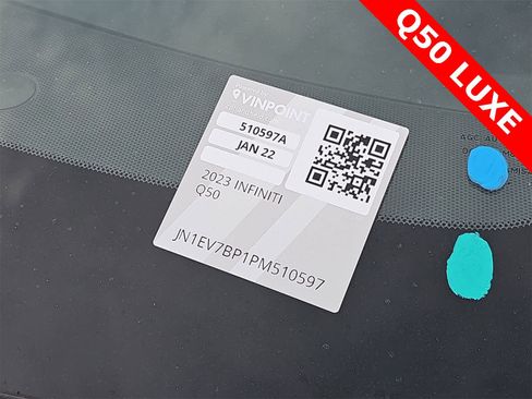 Used 2023 INFINITI Q50 Luxe w/ Cargo Package image 25