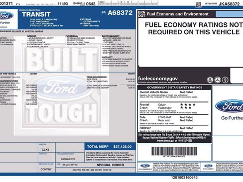 Used 2018 Ford Transit 250 148 Low Roof image 15