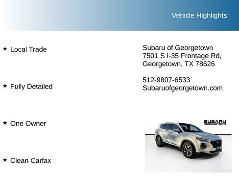 Used 2019 Hyundai Santa Fe Ultimate image 9