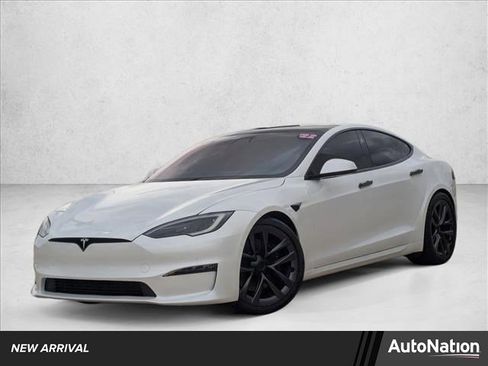 Used 2022 Tesla Model S Plaid AWD/4WD image 1