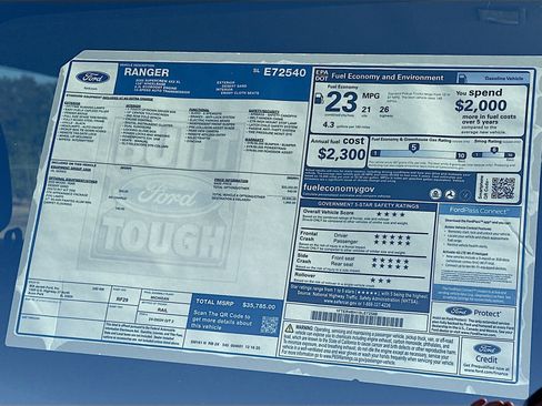 New 2025 Ford Ranger XL image 17