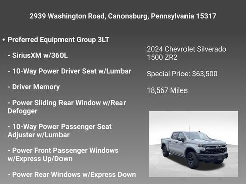 Certified 2024 Chevrolet Silverado 1500 ZR2 w/ ZR2 Bison Edition AWD/4WD image 5