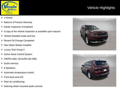 Used 2022 Jeep Grand Cherokee L Limited w/ Luxury Tech Group II