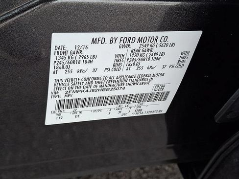 Used 2017 Ford Edge SEL AWD/4WD image 26