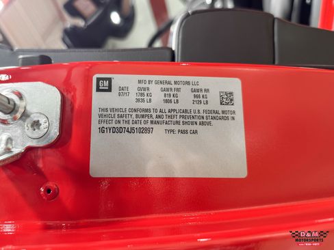 Used 2018 Chevrolet Corvette Stingray Convertible w/ 2LT Preferred Equipment Group image 59