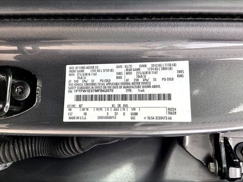 Used 2021 Ford F150 XLT w/ Equipment Group 302A High AWD/4WD image 35