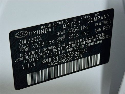 Used 2023 Hyundai Sonata Limited w/ Cargo Package image 17