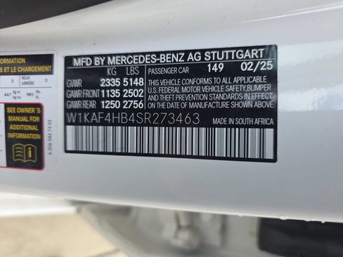 Used 2025 Mercedes-Benz C 300 4MATIC Sedan image 34