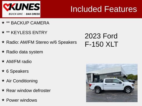 Used 2023 Ford F150 XLT image 2