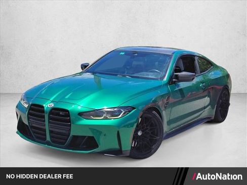 Used 2022 BMW M4 Competition w/ M Carbon Exterior Package RWD image 1