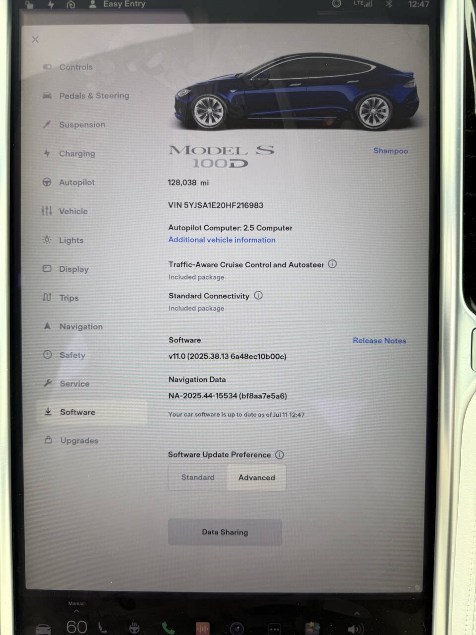 Used 2017 Tesla Model S 100D AWD/4WD image 10