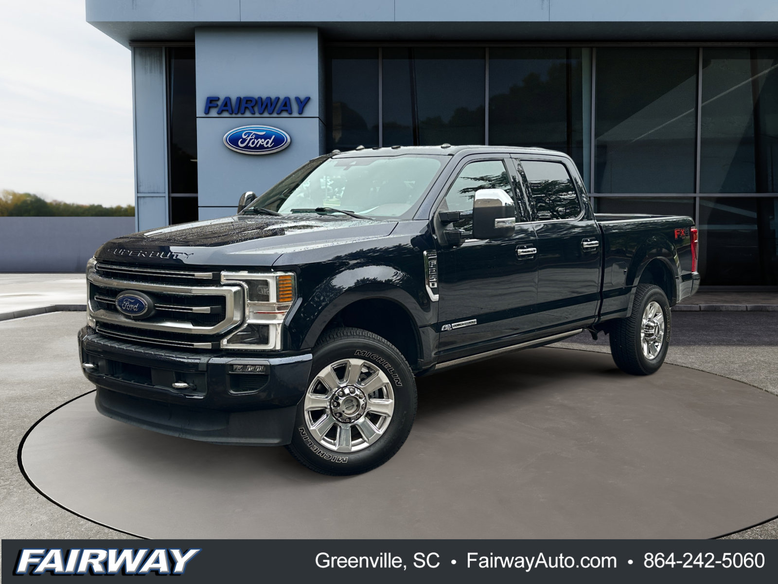 Used 2022 Ford F250 Platinum w/ FX4 Off-Road Package AWD/4WD image 1