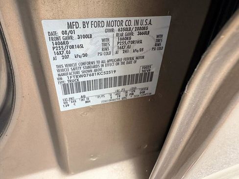 Used 2001 Ford F150 XLT image 78