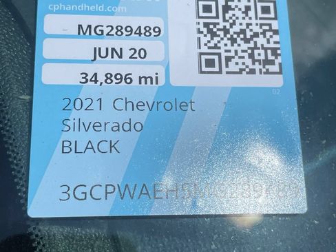 Used 2021 Chevrolet Silverado 1500 W/T w/ WT Value Package RWD image 3