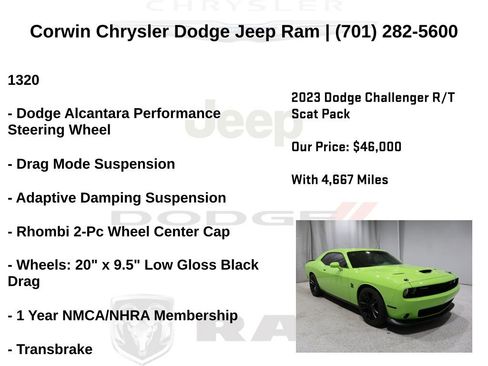 Used 2023 Dodge Challenger R/T Scat Pack image 25