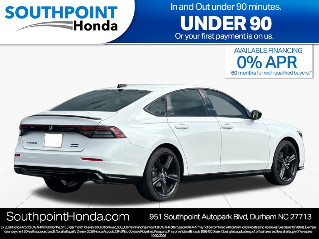 New 2026 Honda Accord Sport image 3