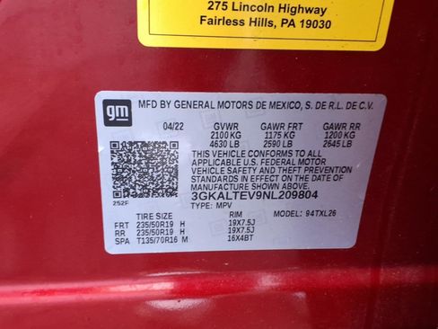 Certified 2022 GMC Terrain SLE w/ Driver Convenience Package AWD/4WD image 28