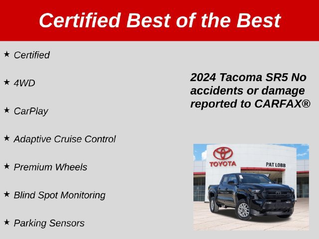 Certified 2024 Toyota Tacoma SR5 AWD/4WD image 34