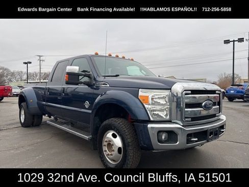 Used 2015 Ford F350 Lariat w/ Chrome Package image 2
