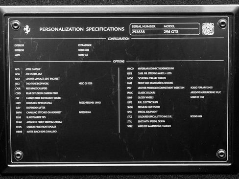 Used 2023 Ferrari 296 GTS image 16