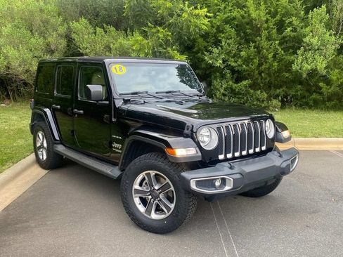 Used 2018 Jeep Wrangler Unlimited Sahara AWD/4WD image 1