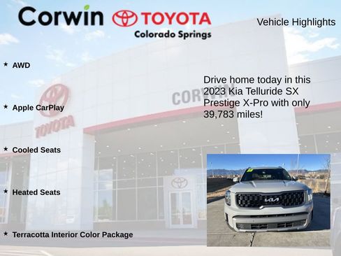 Used 2023 Kia Telluride SX Prestige X-Pro image 6