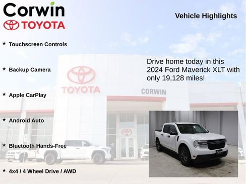 Used 2024 Ford Maverick XLT w/ Equipment Group 300A Standard image 6