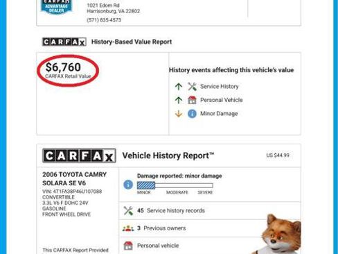 Used 2006 Toyota Solara SLE image 15