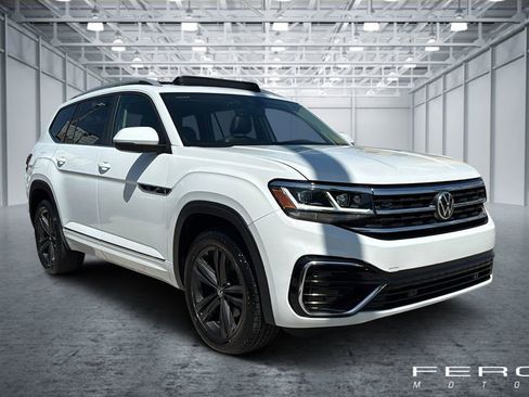 Used 2022 Volkswagen Atlas SEL R-Line AWD/4WD image 7