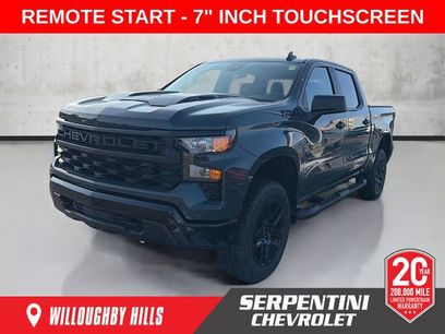 New 2026 Chevrolet Silverado 1500 Custom Trail Boss w/ Turbomax Blackout Package
