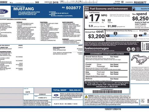 Used 2024 Ford Mustang Dark Horse RWD image 26