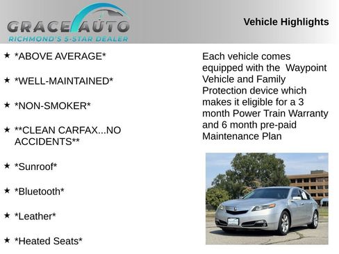 Used 2012 Acura TL image 2