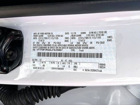 Used 2020 Ford F150 Raptor w/ Equipment Group 802A Luxury AWD/4WD image 21