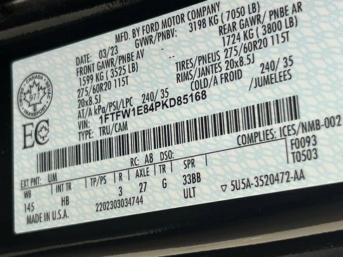 Used 2023 Ford F150 Lariat image 37