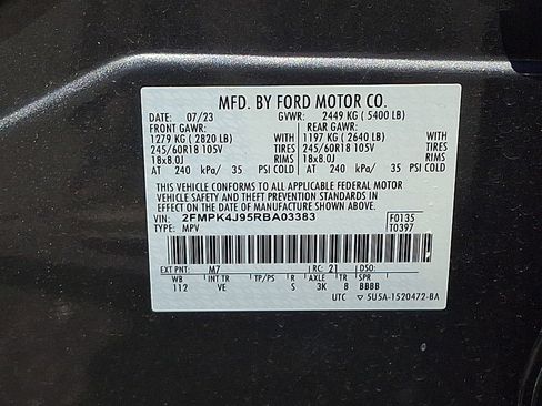 Used 2024 Ford Edge SEL AWD/4WD image 27