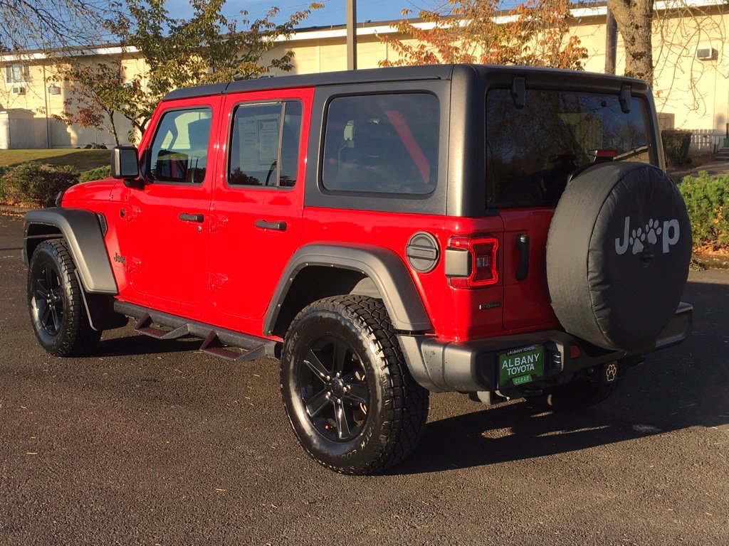 Used 2021 Jeep Wrangler Unlimited Sport AWD/4WD image 4