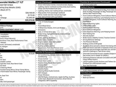 Used 2024 Chevrolet Malibu LT FWD image 2