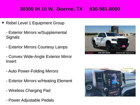 Used 2025 RAM 1500 Rebel w/ Rebel Level 1 Equipment Group AWD/4WD image 20