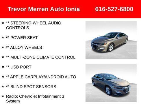 Used 2020 Chevrolet Malibu LT w/ LT True North Edition FWD image 13