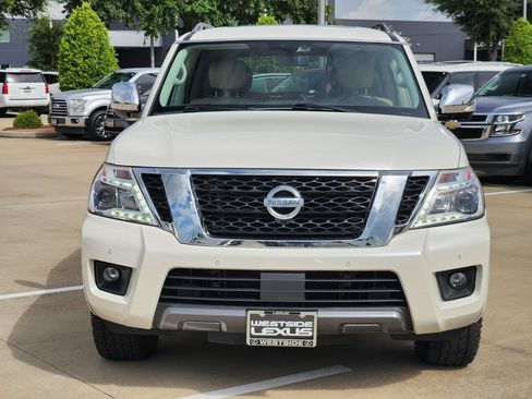 Used 2019 Nissan Armada Platinum w/ Captain's Chairs Package AWD/4WD image 2