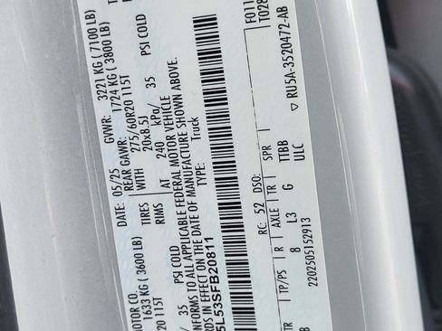 Certified 2025 Ford F150 Lariat w/ Equipment Group 502A High AWD/4WD image 35