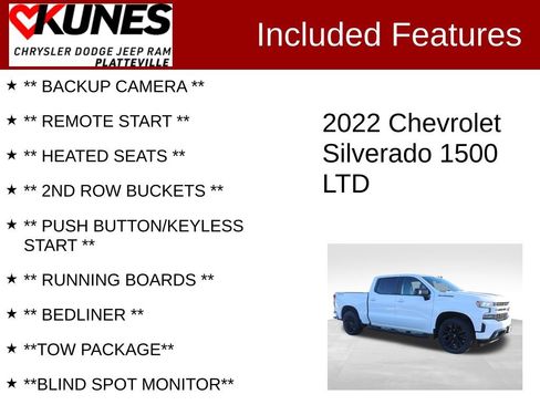 Used 2022 Chevrolet Silverado 1500 RST w/ Rally Edition AWD/4WD image 2