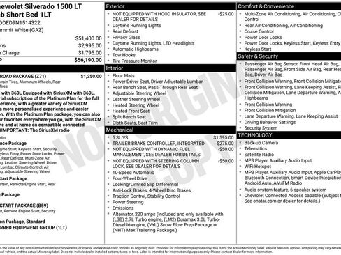 Used 2022 Chevrolet Silverado 1500 LT w/ Z71 Off-Road Package AWD/4WD image 6