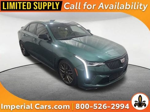 Used 2025 Cadillac CT4 V Blackwing w/ Climate Package RWD image 1